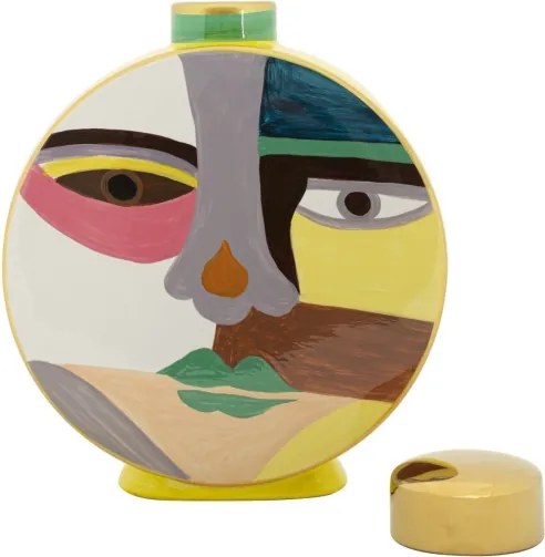 Vaso Piccassy Color Round Cm 23X9X28