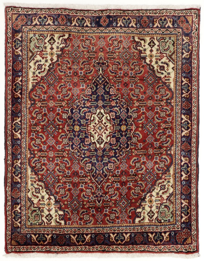 Sarouk Tappeto 80x70 (Iran) Annodato A Mano