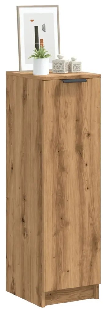 Scarpiera Rovere Artigianale 29,5x35x100,5 Cm İn Truciolato /