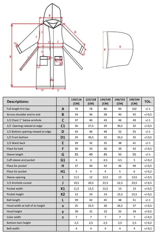 Accappatoio per bambini verde in micropile 134-140 Delux – Tiseco Home Studio