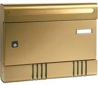 cassetta postale serie 'sire' anodizzato bronzo 3130780nlm