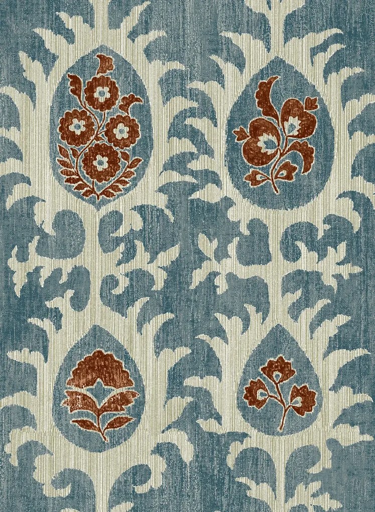 Lewis & Wood Carta da parati Tribal - Masai Blue