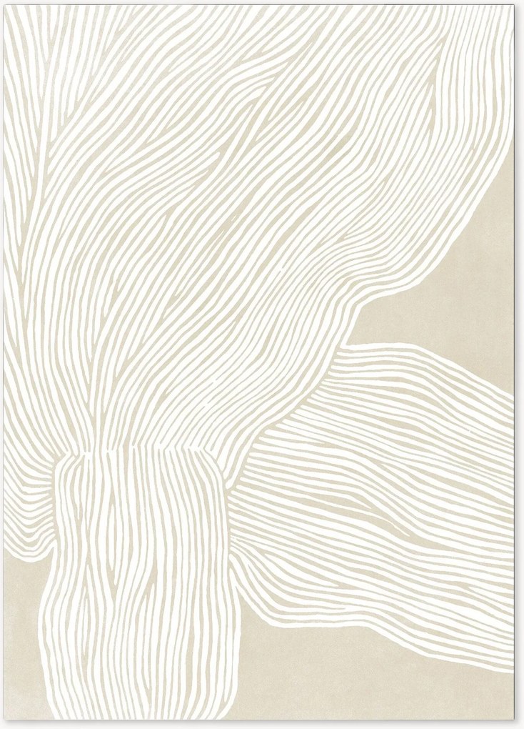 Stampa digitale incorniciata: The Poster Club x Rebecca Hein - The Line no. 09