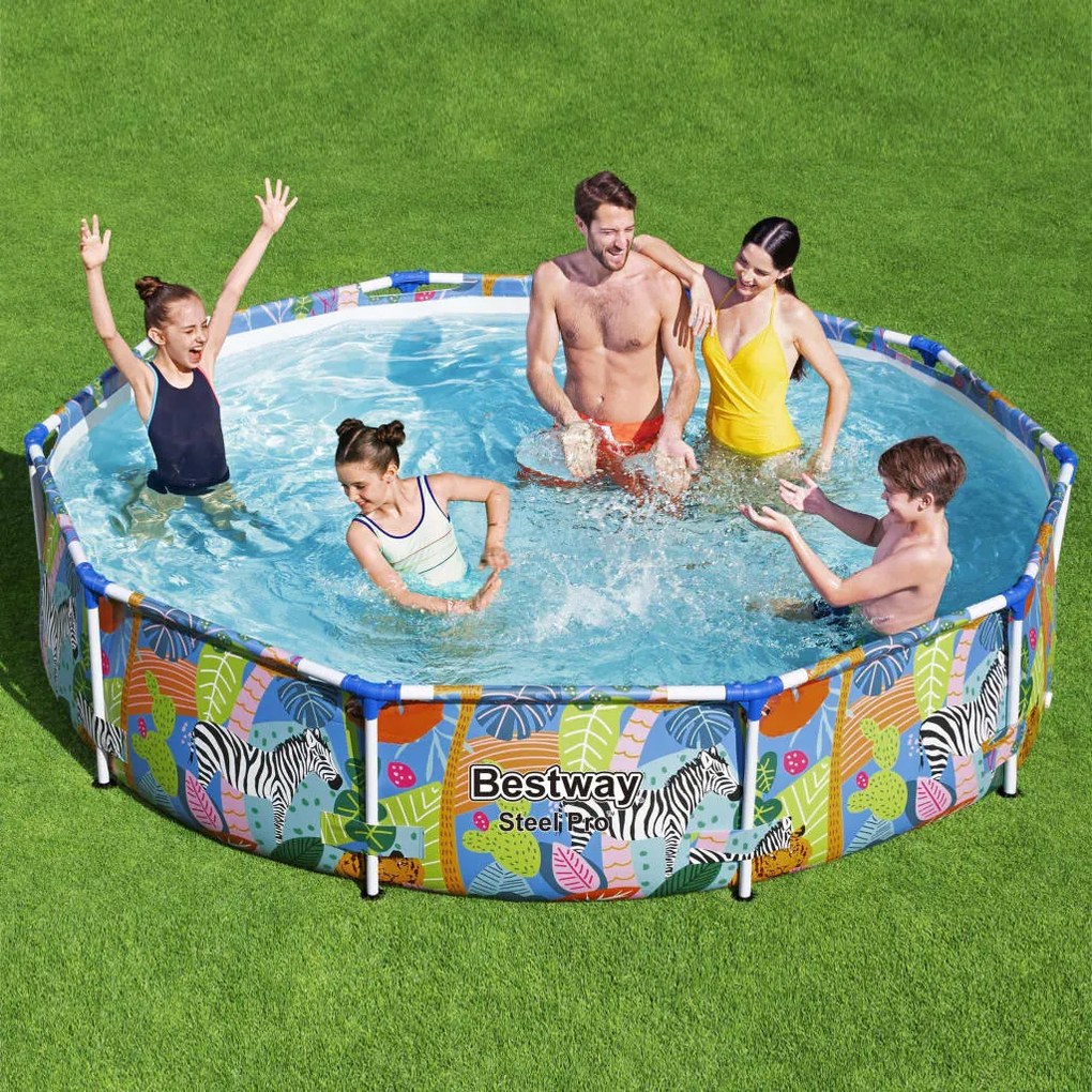 Piscina Con Telaio Steel Pro 305x66 Cm /
