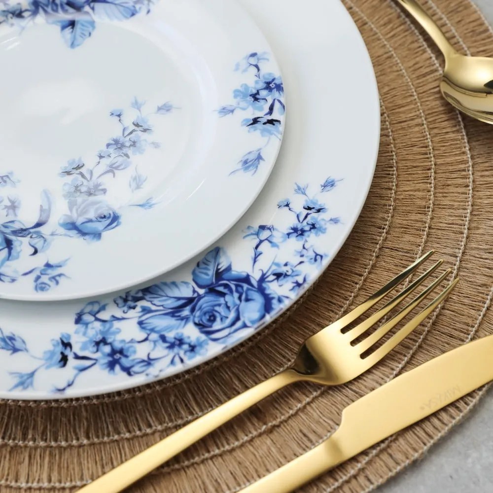 Posate dorate in acciaio inox 16 pz Diseno – Mikasa