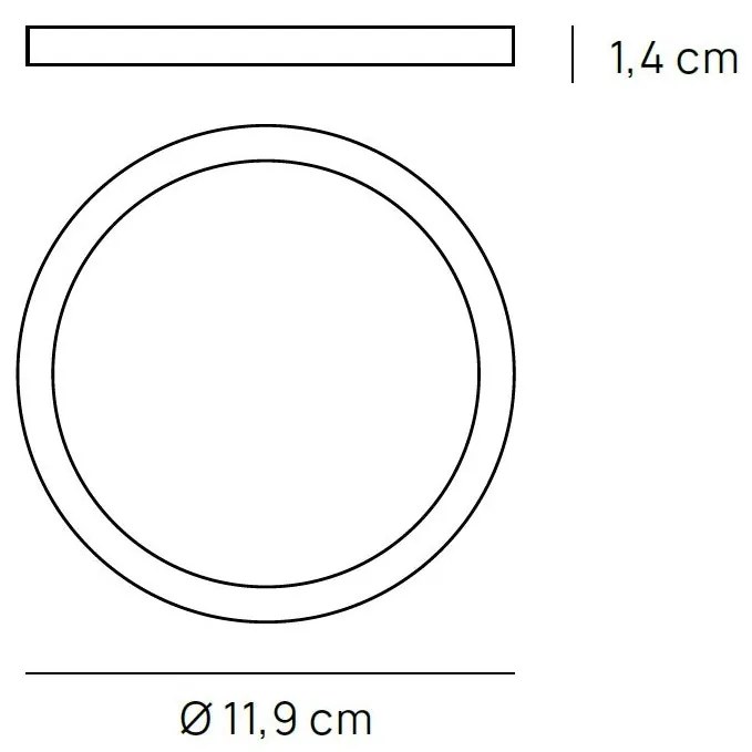 BLAIR Pannello led tondo bianco potenze e dimensioni varie (sostituisce VRD 33)