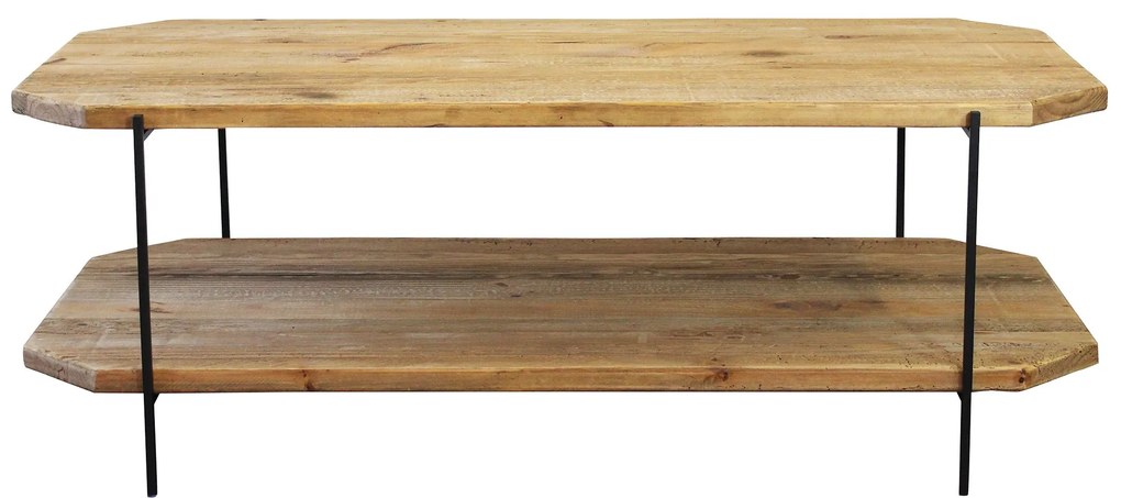 SOCRATE - tavolino da salotto in legno massiccio