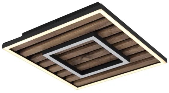 Globo 67345D - Lampada LED da soffitto WOODY LED/18W/230V 3000K 30x30 cm