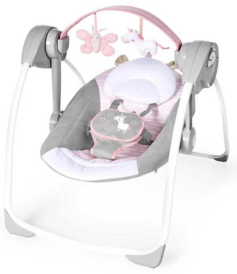 Ingenuità - Altalena per bambini con melodia FLORA THE UNICORN 4xLR14