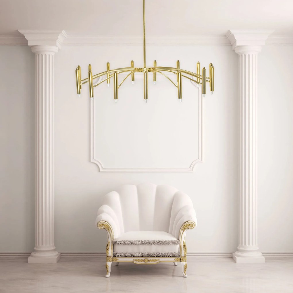 Lampada APP1197-15CP Gold