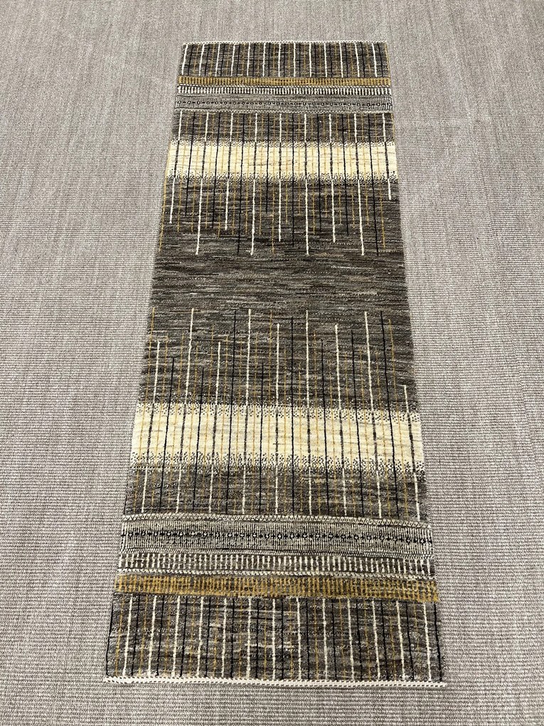 Loribaft Tappeto 200 x 70 Beige (Iran) Annodato A Mano