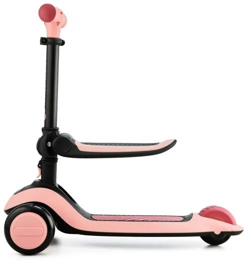 KINDERKRAFT - Monopattino per bambini 2in1 HALLEY Rosa