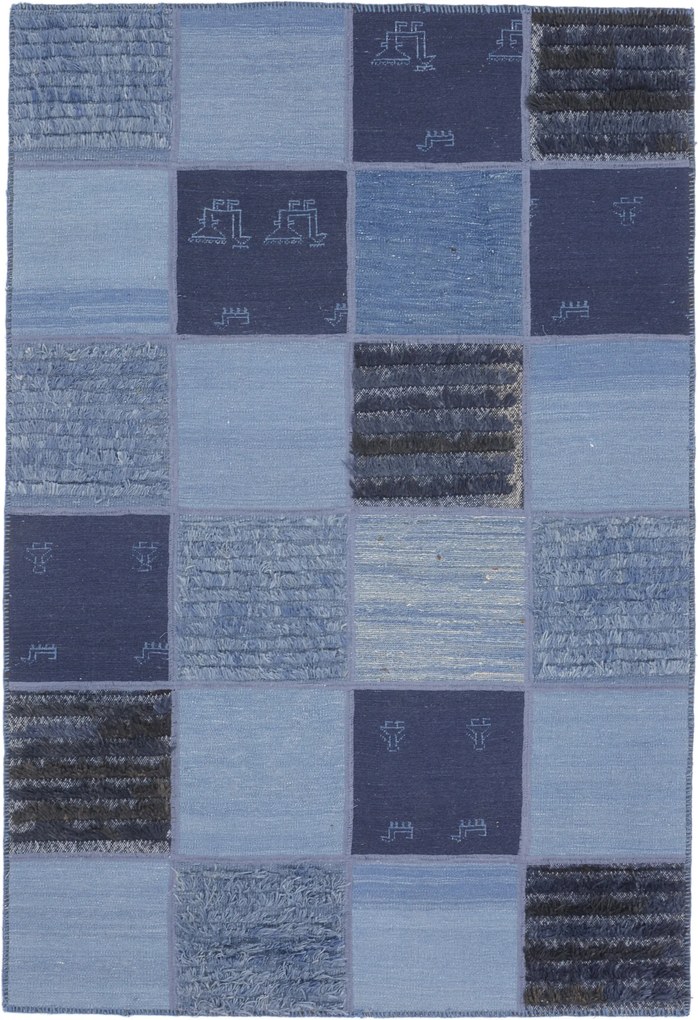 Patchwork Tappeto persiano 180x120 (Iran) Annodato A Mano