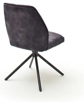 Set di 2 sedie da pranzo NEXORO, antracite