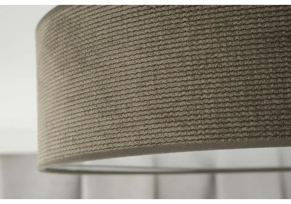 Duolla - Lampada LED da soffitto CORTINA LED/26W/230V Ø45 cm 4000K marrone