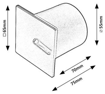 Rabalux 71172 - Illuminazione LED scale BOVEN LED/3W/230V bianco