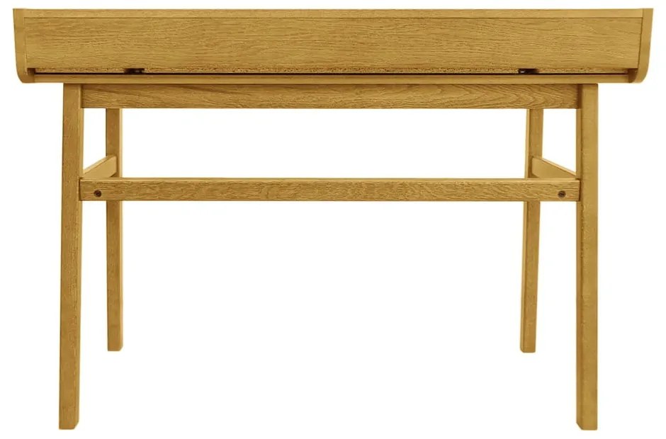 Scrivania in stile segreteria con effetto rovere 44x115 cm Carteret – Woodman