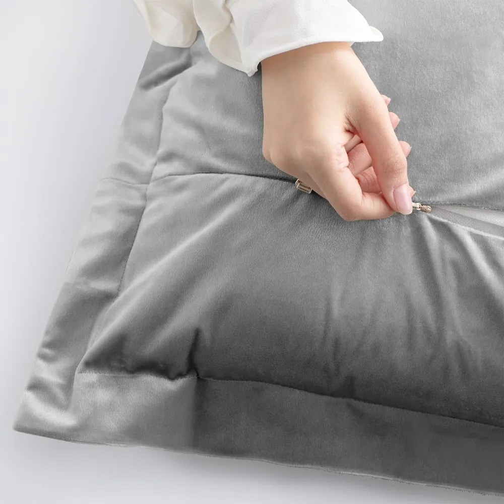 Federe decorative in set in velluto 2 pz 50x70 cm Side – Restilo