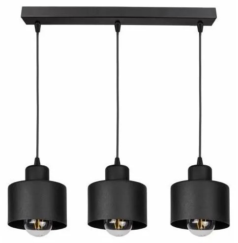 Lampadario a sospensione con filo BODO 3xE27/60W/230V