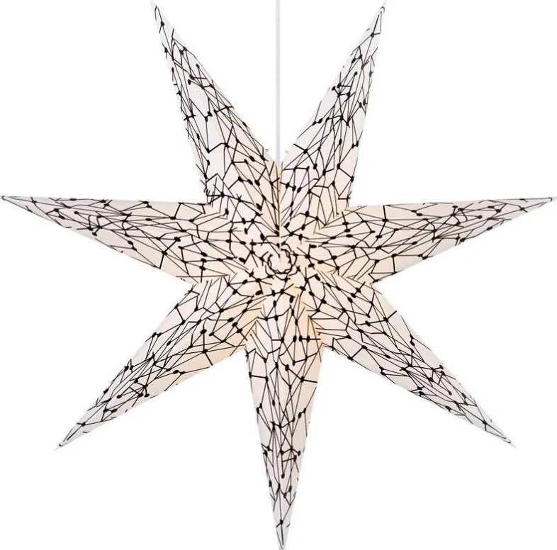 Markslöjd 704876 - Decorazione di Natale KARLA 1xE14/25W/230V bianca 75 cm