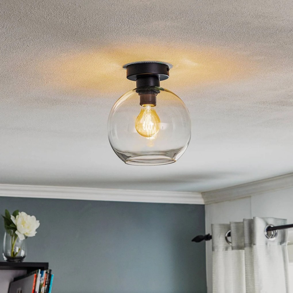 Plafoniera soffitto Sofia Eko-Light, dimmerabile, Chiaro / Trasparente, Soggiorno / Sala da pranzo, Vetro, Moderno, Plafoniera