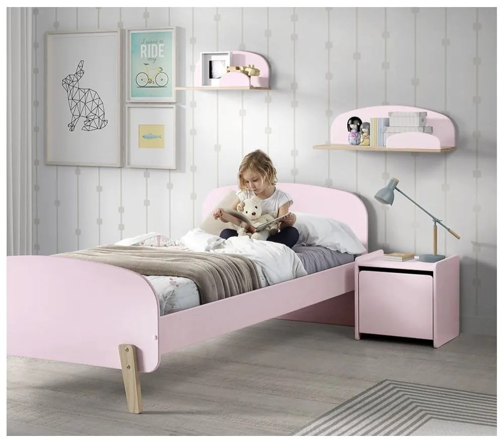 Comodino rosa Kiddy - Vipack