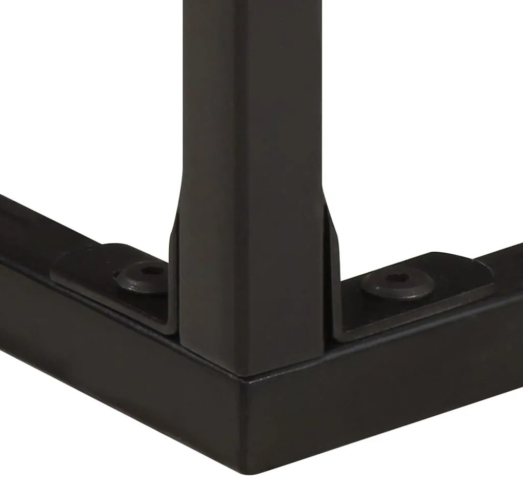 Tavolo consolle 120x30x75 cm in legno massello di recupero