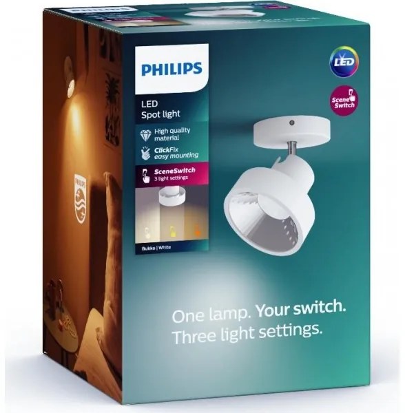 Philips 50601/31/P0 - Luce Spot a LED BUKKO LED/4,5W/230V