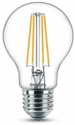 Lampadina LED Philips Classic 60 W Bianco E E27 (2700 K) (2 Unità)