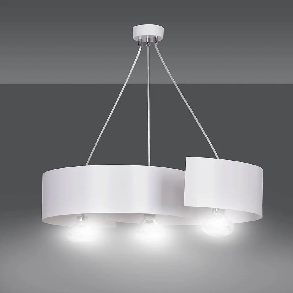 Lampadario a Sospensione VIXON 3 White o Black