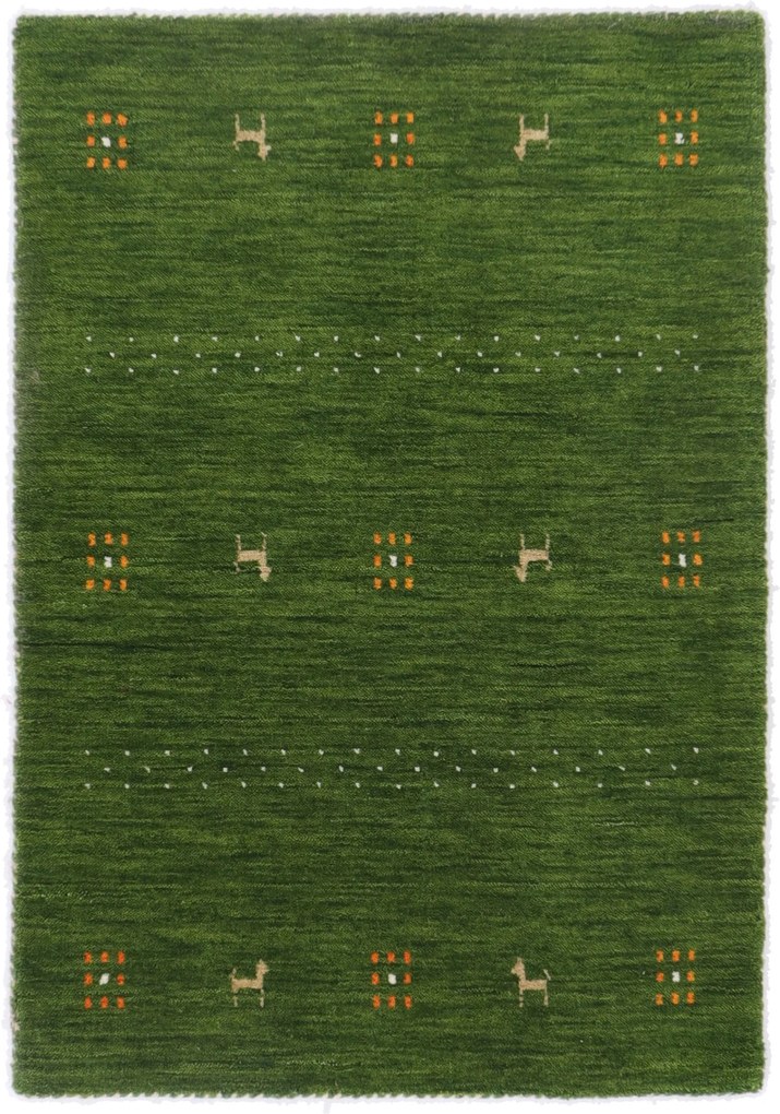Tappeto orientale 60x90 (Indian) Annodato A Mano
