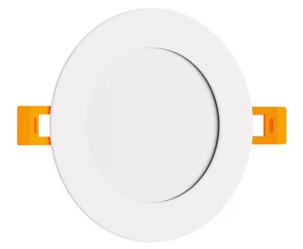 Pannello LED Rotondo 8W 800lm Foro Ø105-110mm Osram chip LED Colore Bianco Naturale 4.000K