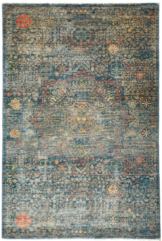 Mamluk Tappeto orientale 120x80 Blu (Pakistan) Annodato A Mano