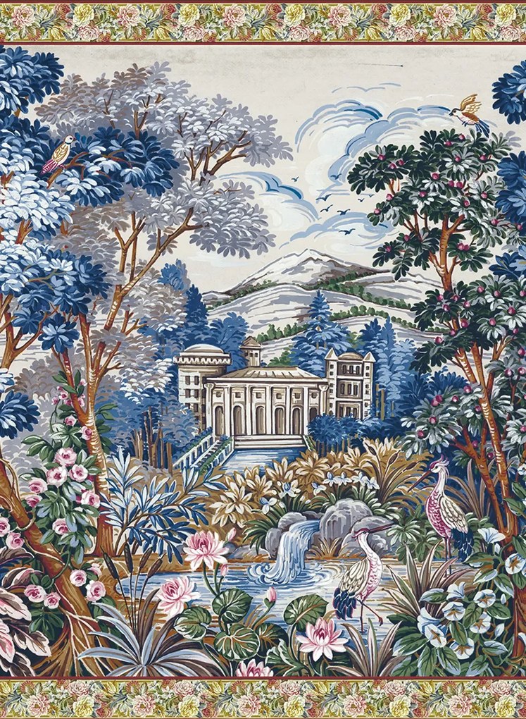 Coordonne Carta da parati panoramica Tapestry - Blue
