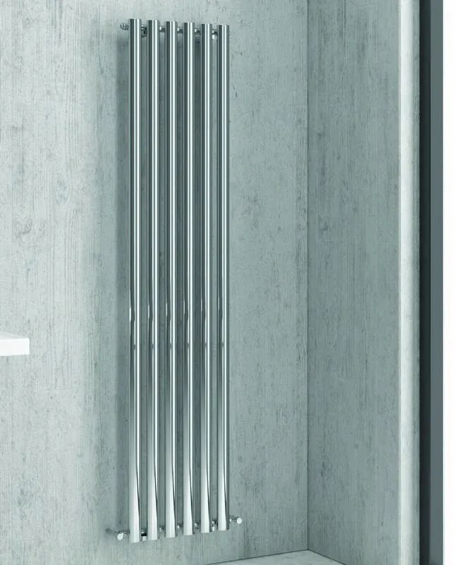 Kamalu - radiatore termoarredo 420x1800mm con 6 tubi verticali modello kam-369