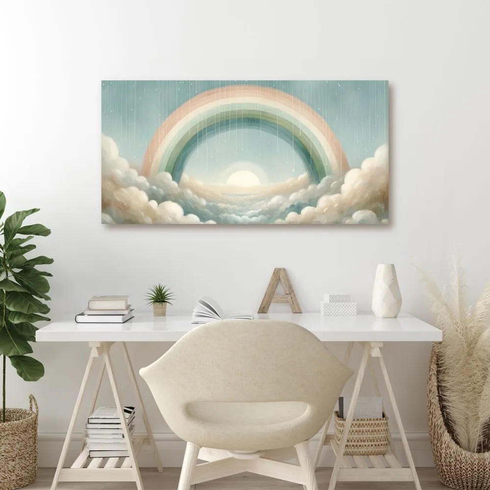 Quadro su tela – Porta fiabesca verso il cielo