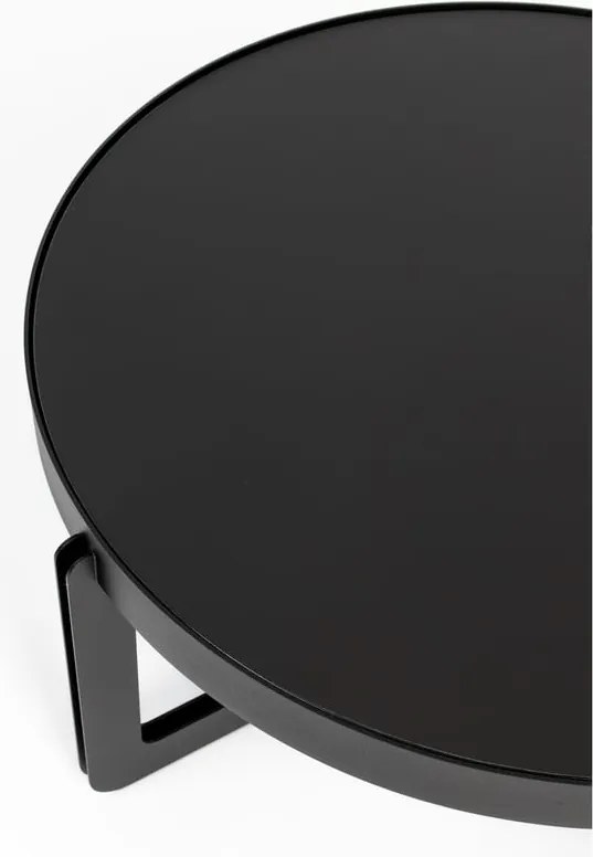 Tavolino da salotto rotondo nero Centre – Zuiver