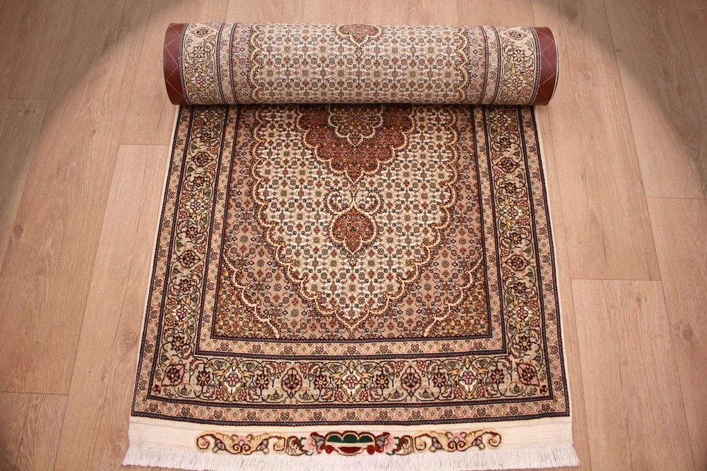 Tabriz Tappeto persiano 90x330 (Iran) Annodato A Mano