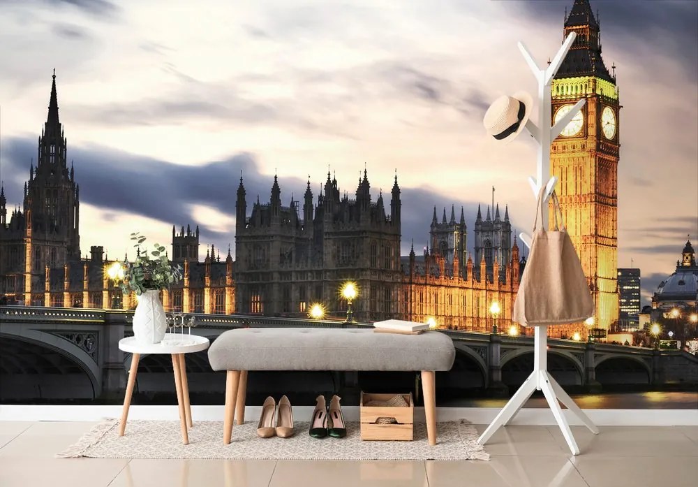 Carta da parati – Big Ben notturno a Londra