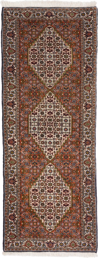Bidjar Tappeto 150x60 (Iran) Annodato A Mano