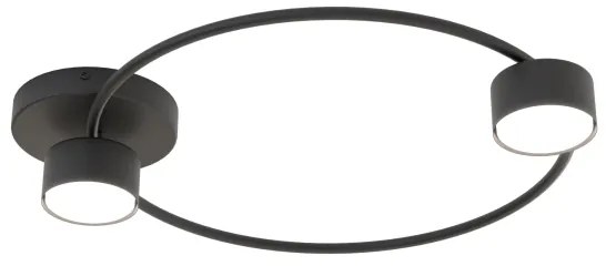 Plafoniera LUCIO 2xGX53/12W/230V nero