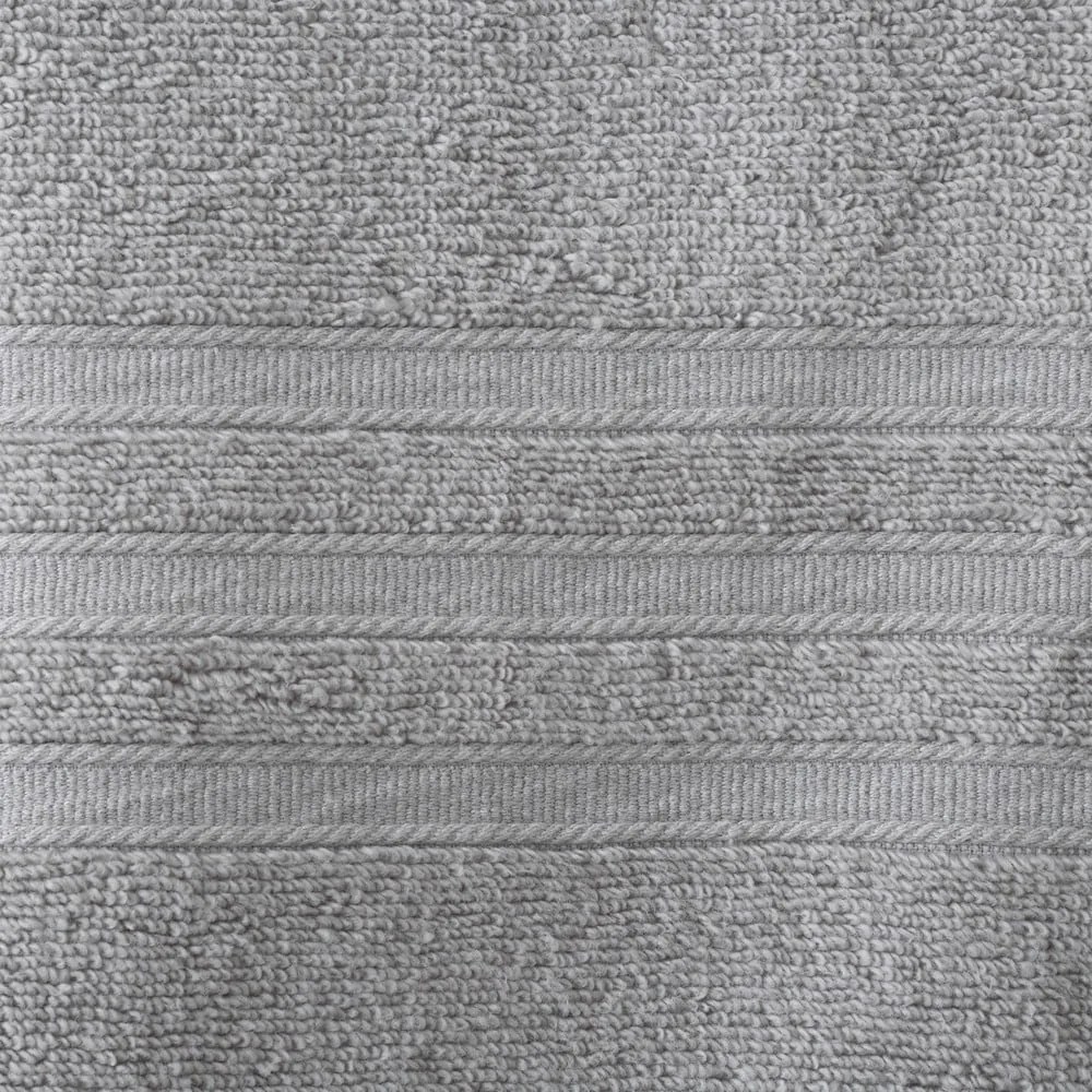 Asciugamano tipo terry grigio chiaro in cotone 90x140 cm Zero Twist – Catherine Lansfield