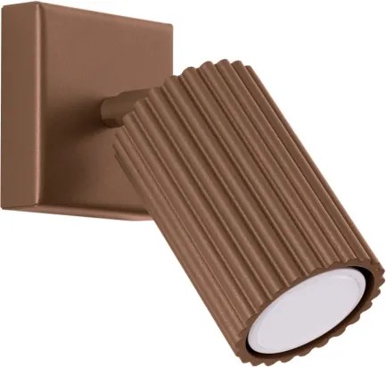 Brilagi - Faretto da parete LED CRESTO 1xGU10/10W/230V marrone