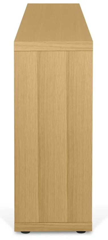 Libreria color legno effetto rovere 150x83 cm Berlin - TemaHome