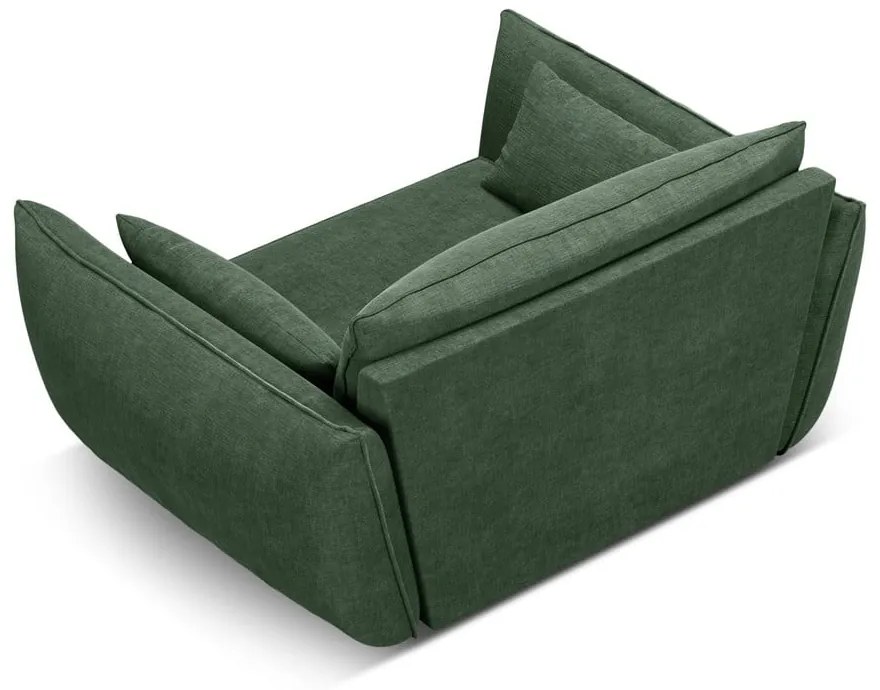 Poltrona verde scuro Vanda - Mazzini Sofas