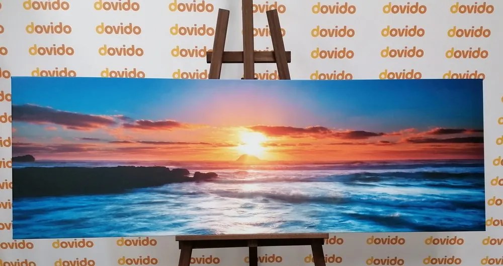 Quadro su tela – Tramonto romantico