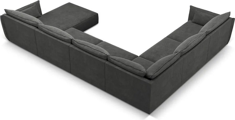 Divano angolare grigio (angolo sinistro) Vanda - Mazzini Sofas