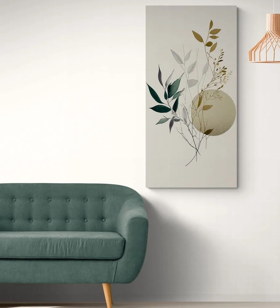 Quadro su tela – Piantine con un tocco bohémien