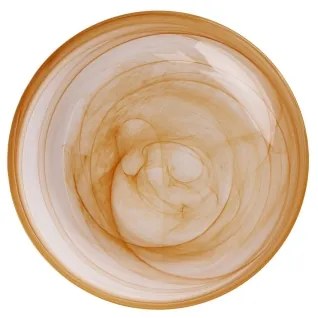 Set da tavola 18 pezzi arancione/vetro