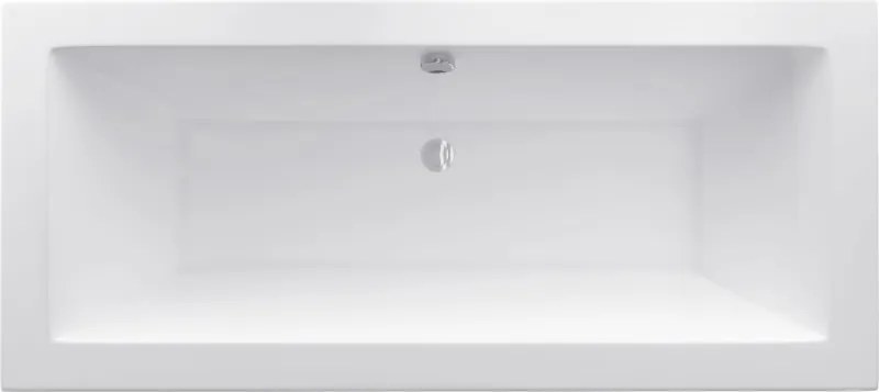 Mexen Cube vasca da bagno rettangolare 160 x 70 cm con pannelli, bianca - 55051607000X